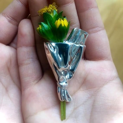DIY Flower Bouquets Brooch