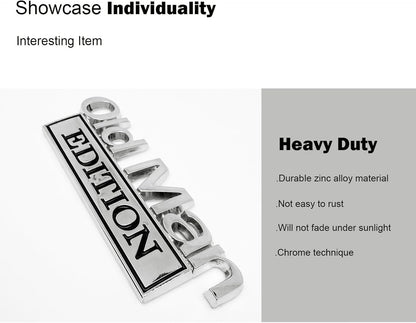 Premium Metal ''OLD MAN'' Car Badge