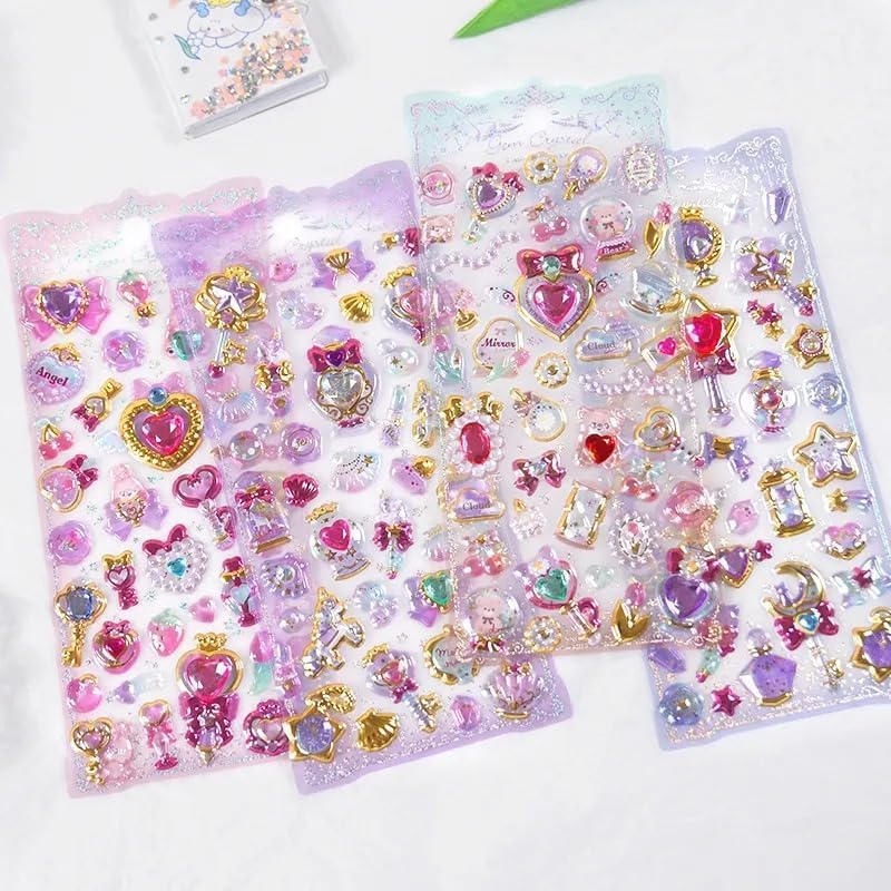 Diamond Crystal Stickers 3D Gem Stickers