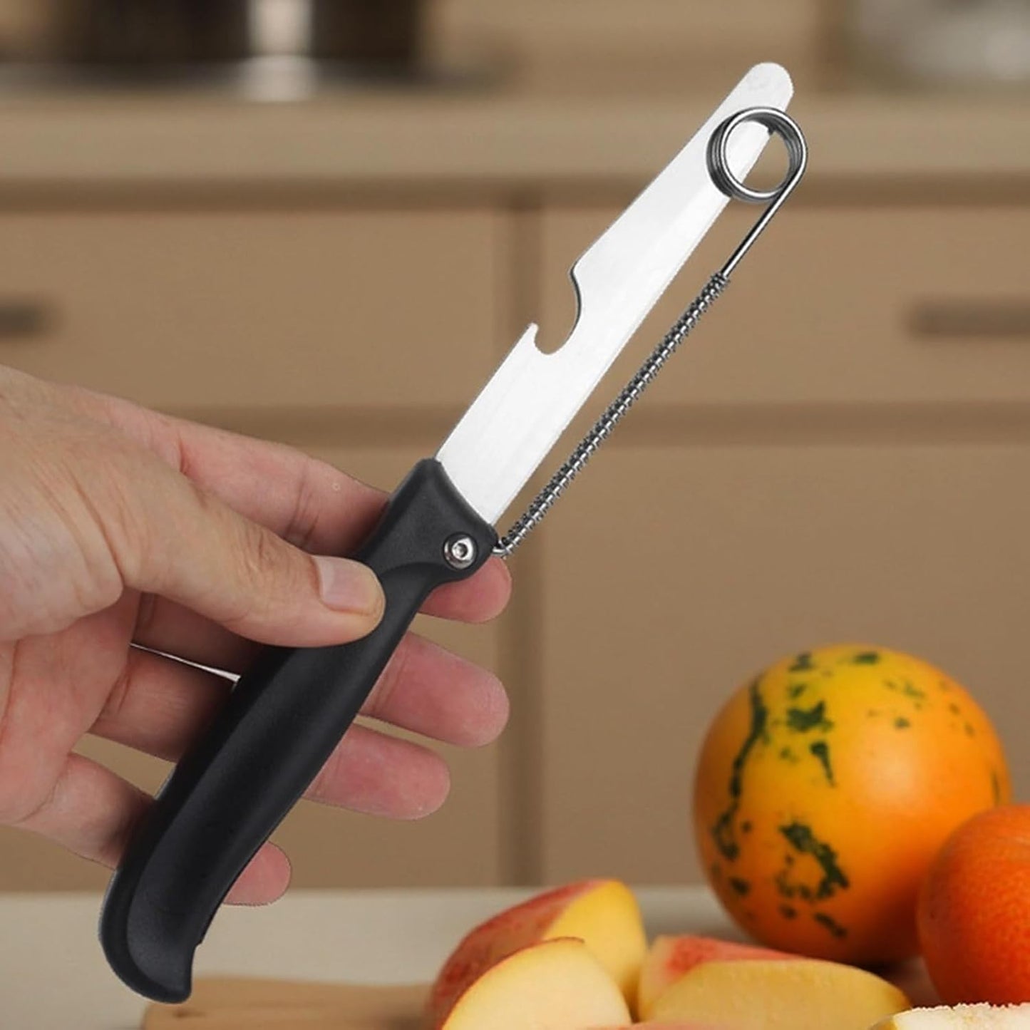 Stainless Steel Fruit Peeler Cutter Slicer