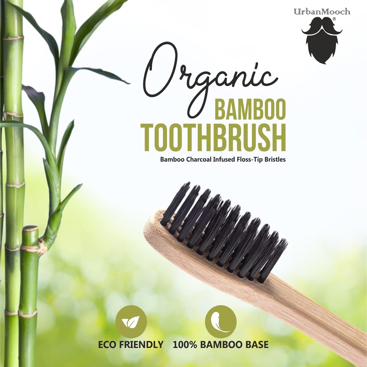 Bamboo Toothbrush For Sensitive Teeth | Extra Soft bristles