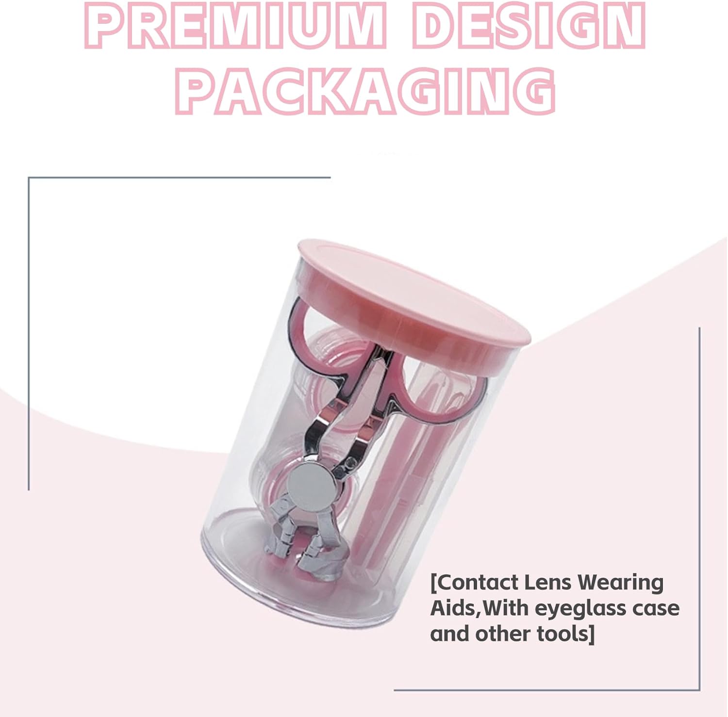 Women Eye Care Contact Lenses Applicator Tool