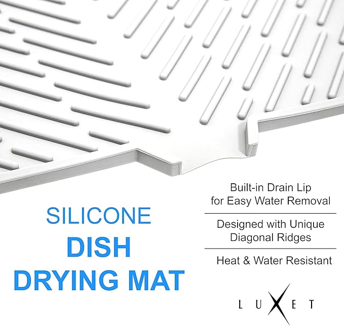 Luxet Silicone Dish Drying Mat