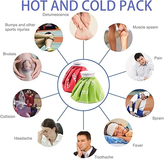 Pain Relief Reusable  Ice Hot Compress Bag