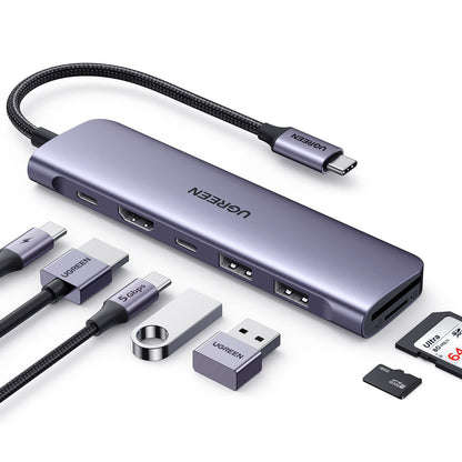 8 IN 1  USB C Hub for Laptop