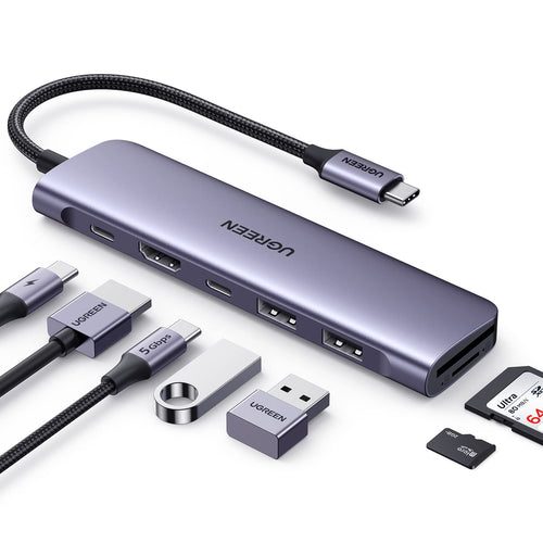 8 IN 1  USB C Hub for Laptop
