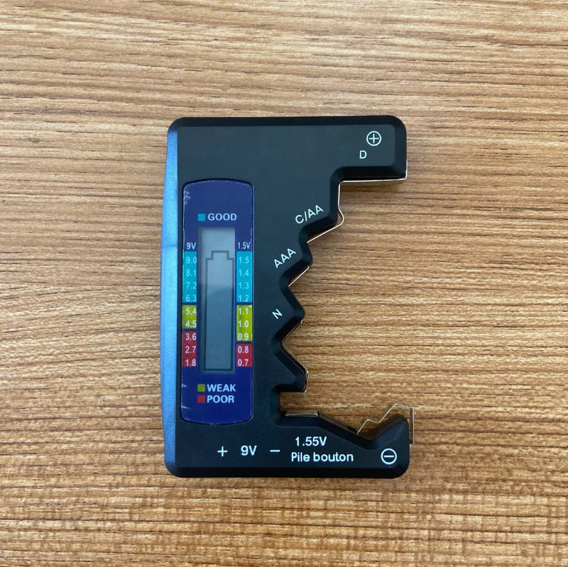 LCD dry battery discharge tester 1.5V/9V Battery level tester BT-886