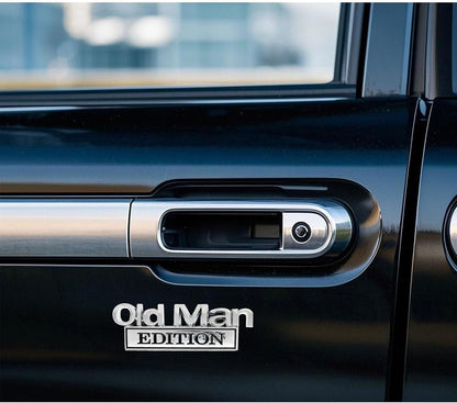Premium Metal ''OLD MAN'' Car Badge