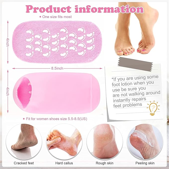 Foot moisturizing socks