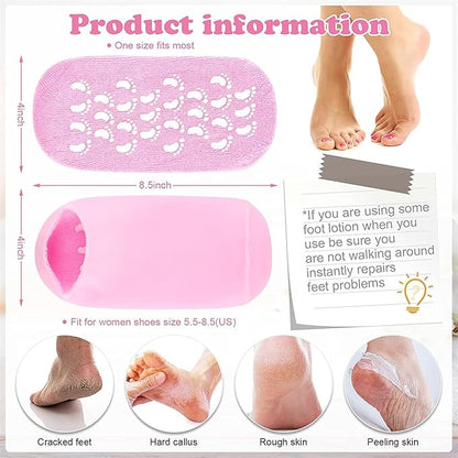 Foot moisturizing socks