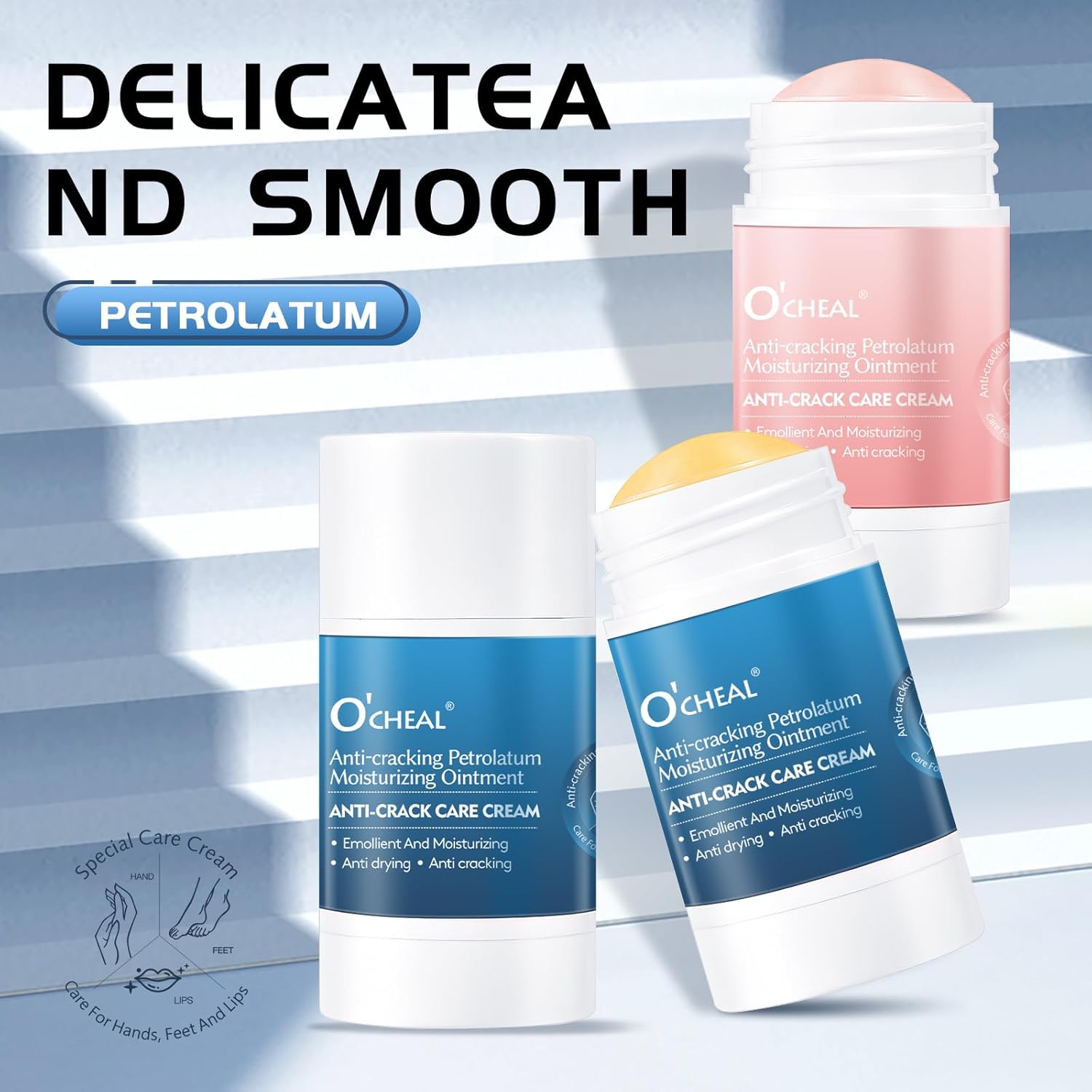 Anti-Drying Crack Cream for Foot, Hand & Lips