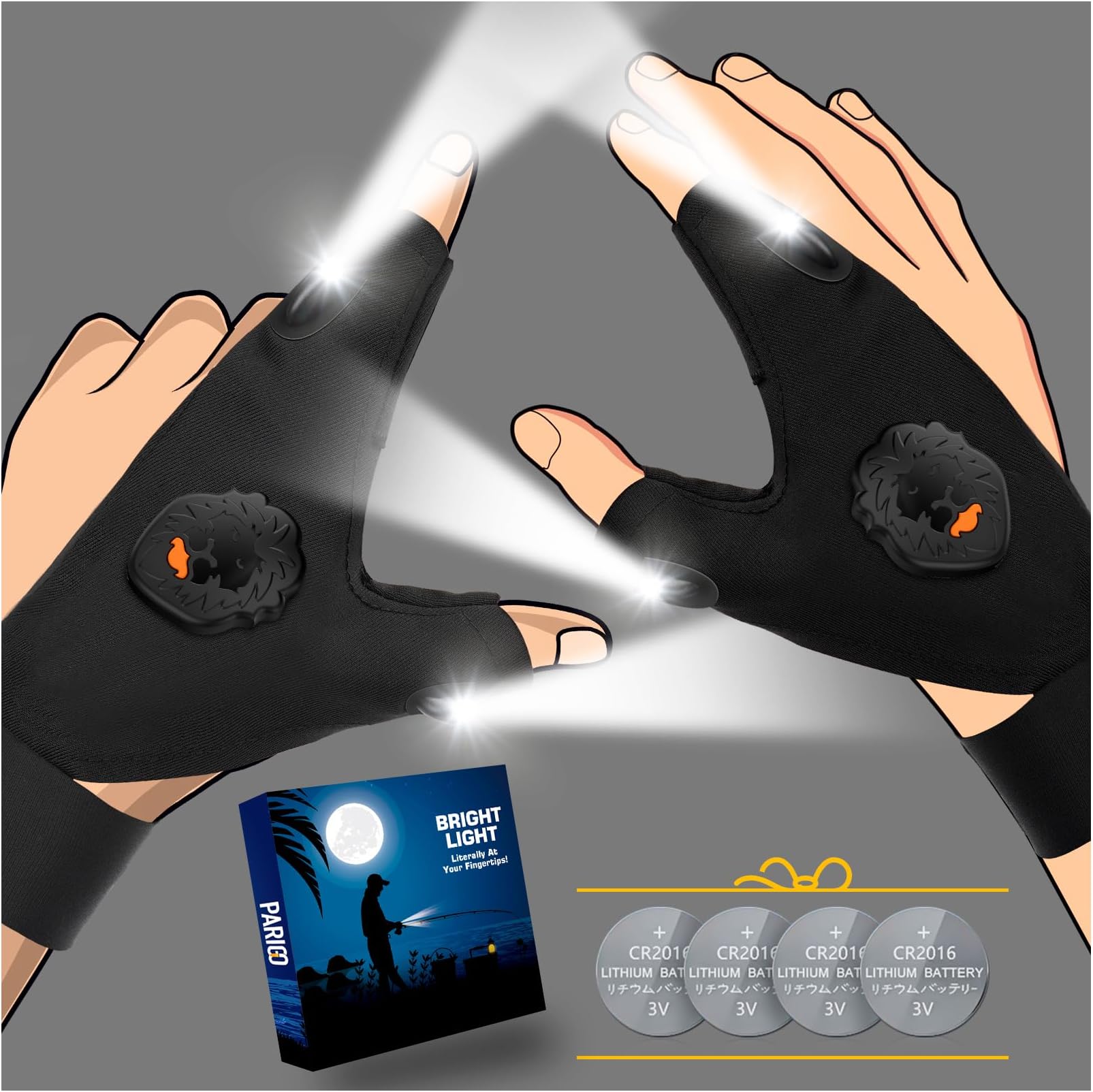 LED Flashlight Gloves