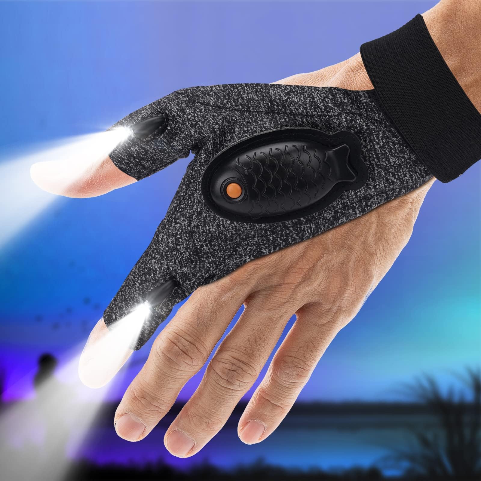 LED Flashlight Gloves