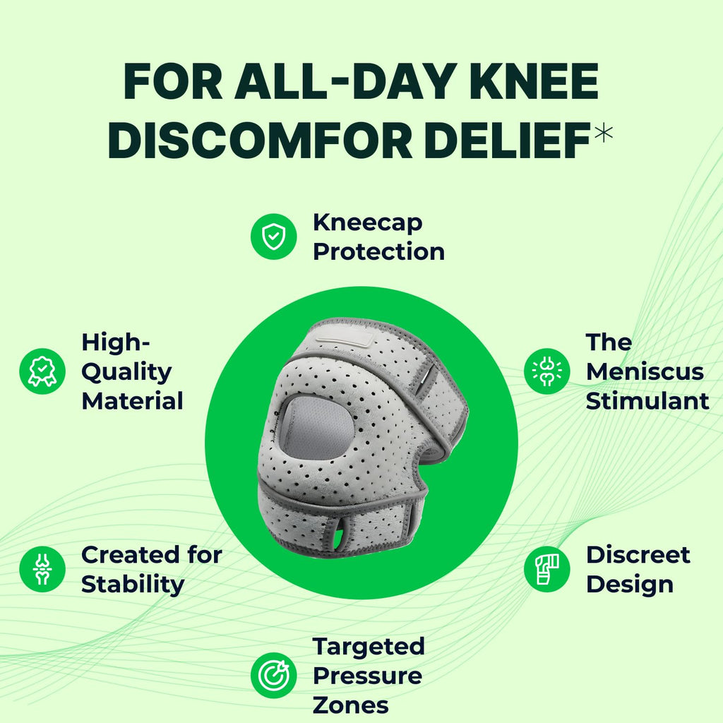 Wellnee Knee Brace with Silicone Padding