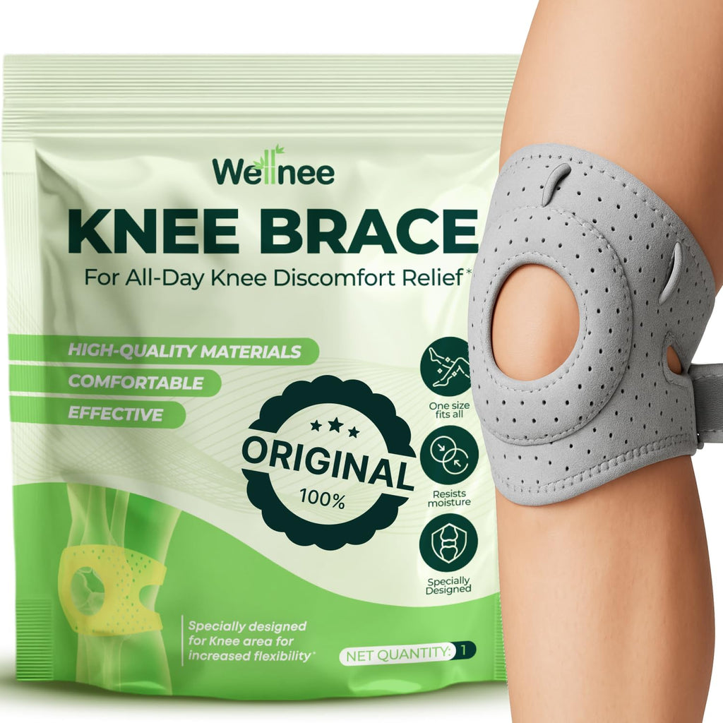 Wellnee Knee Brace with Silicone Padding