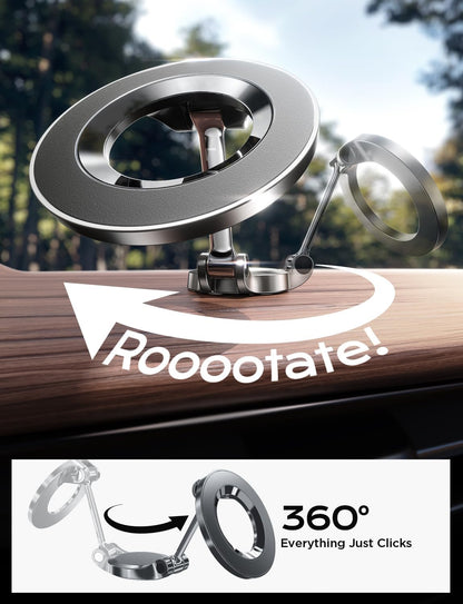 Magsafe Car Phone Holder- 360 Degrees Rotation