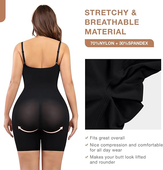 Tummy Control Seamless Body Shaper