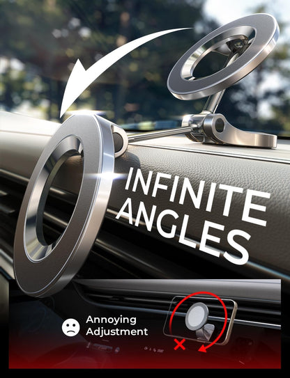 Magsafe Car Phone Holder- 360 Degrees Rotation
