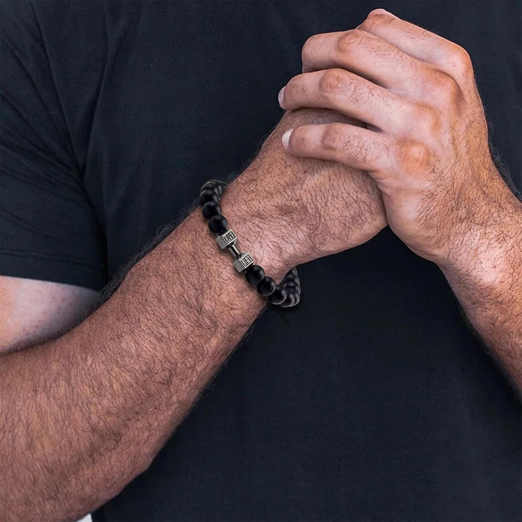 Gym Lava Stone Bracelet