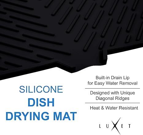 Luxet Silicone Dish Drying Mat