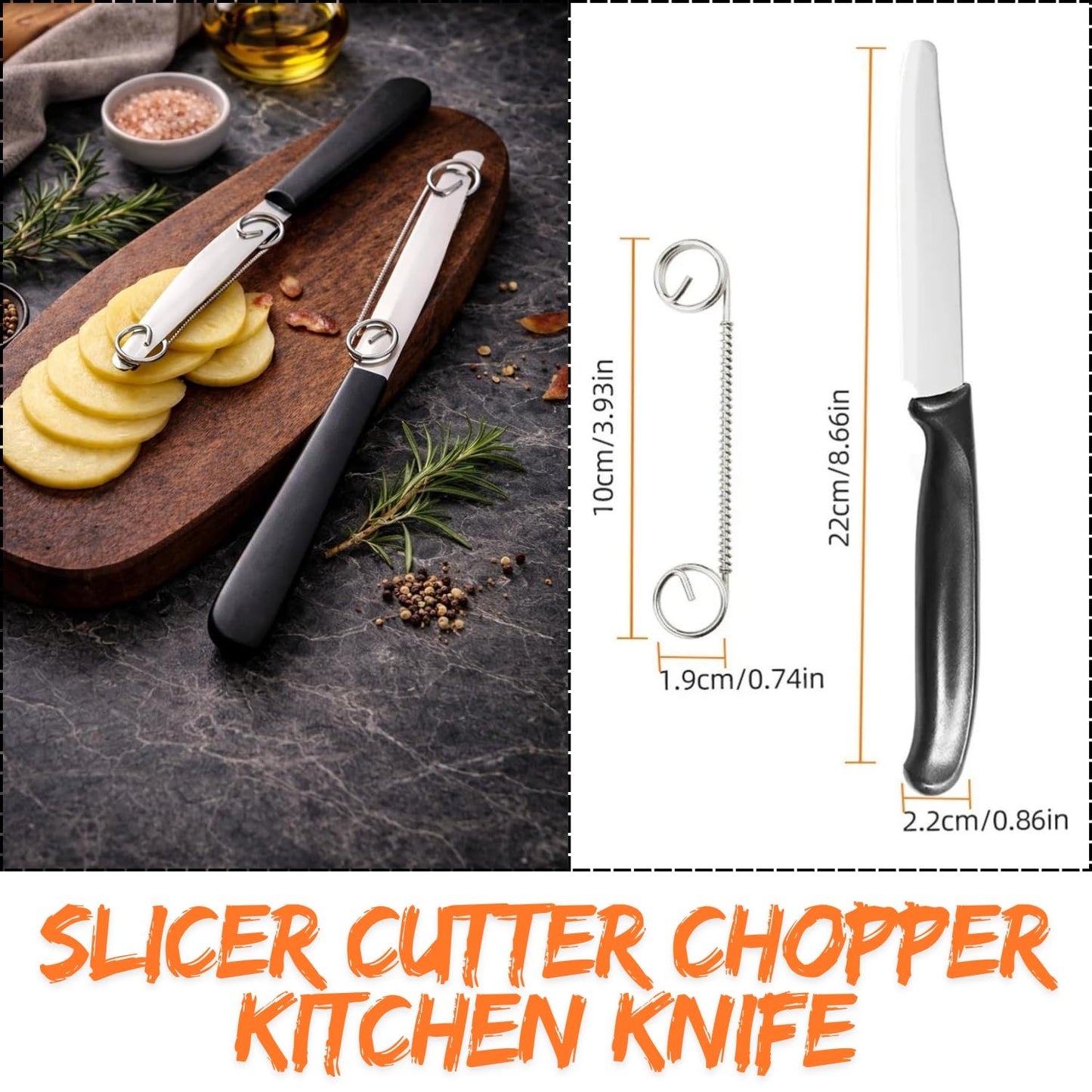 Stainless Steel Fruit Peeler Cutter Slicer