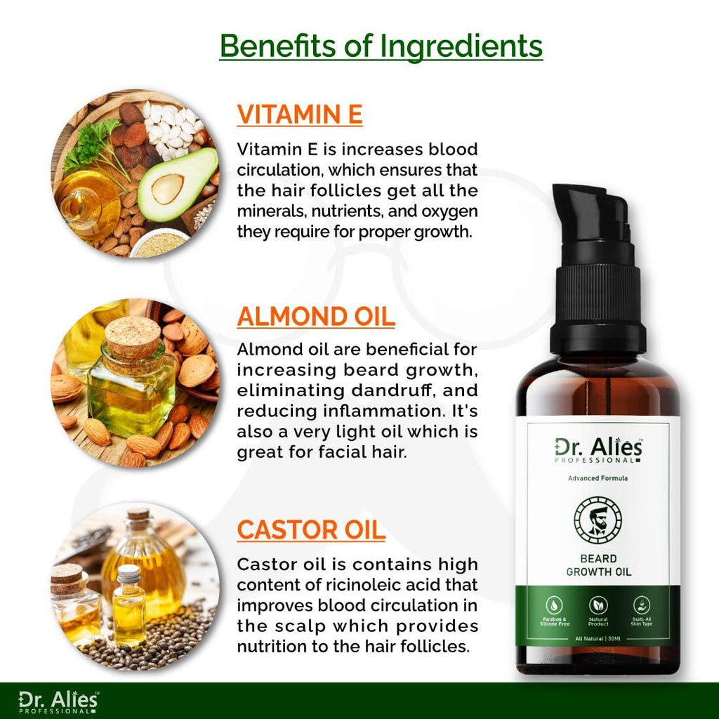 D.r. Alies - Professional Beard Growth Oil