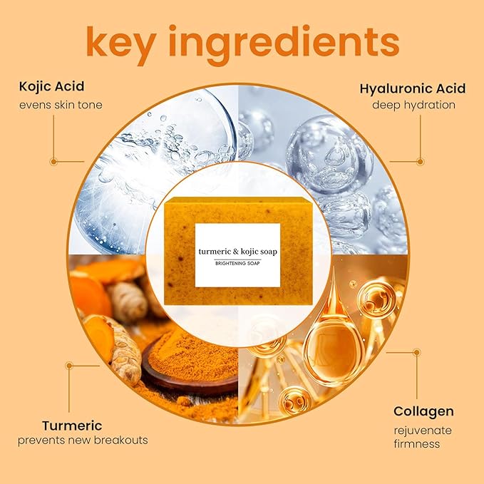 Turmeric & Kojic Acid Soap