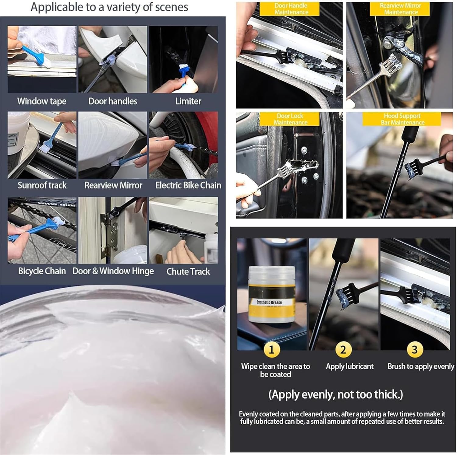 Synthetic Grease For Car Care