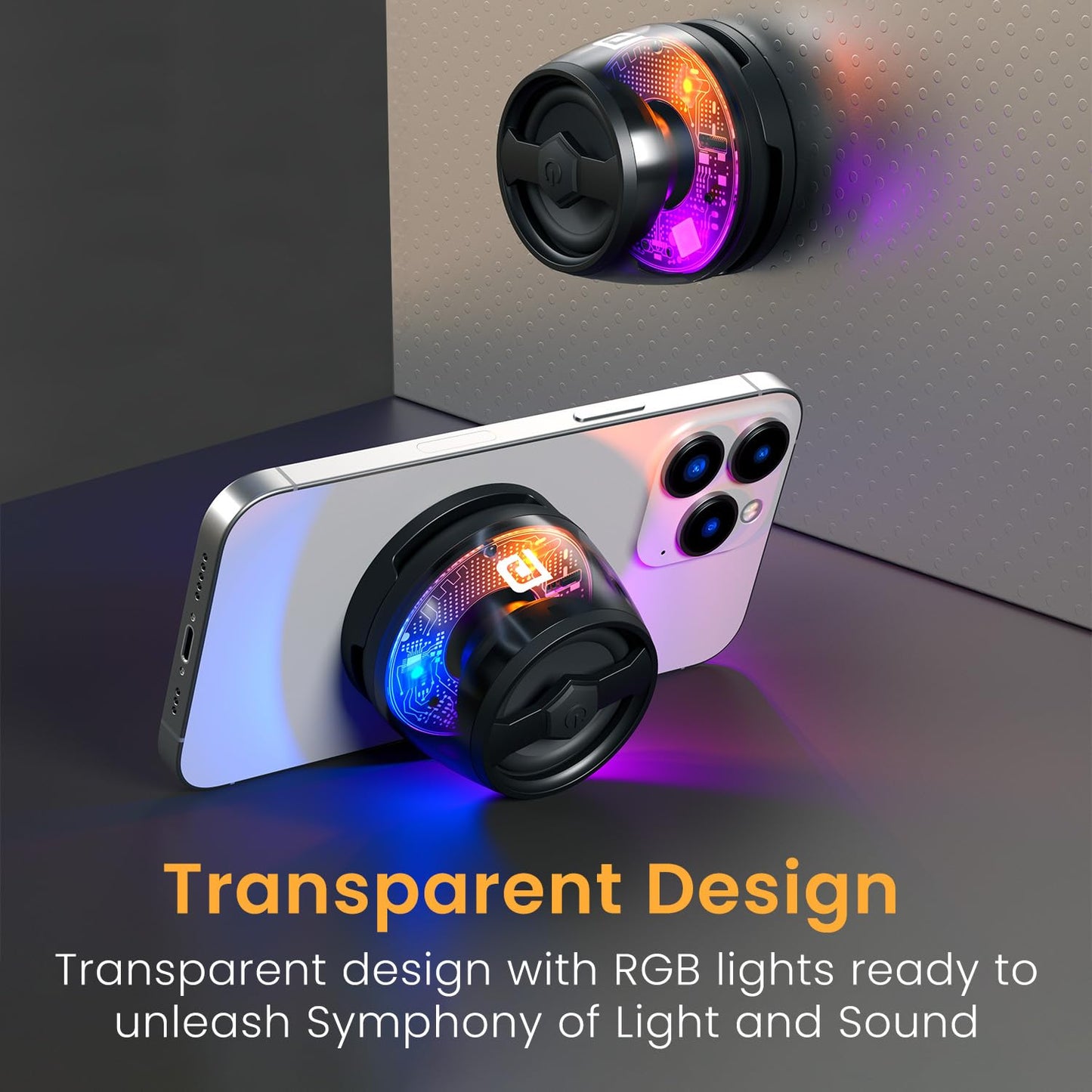 6W Magnetic Bluetooth Speaker with MagSafe