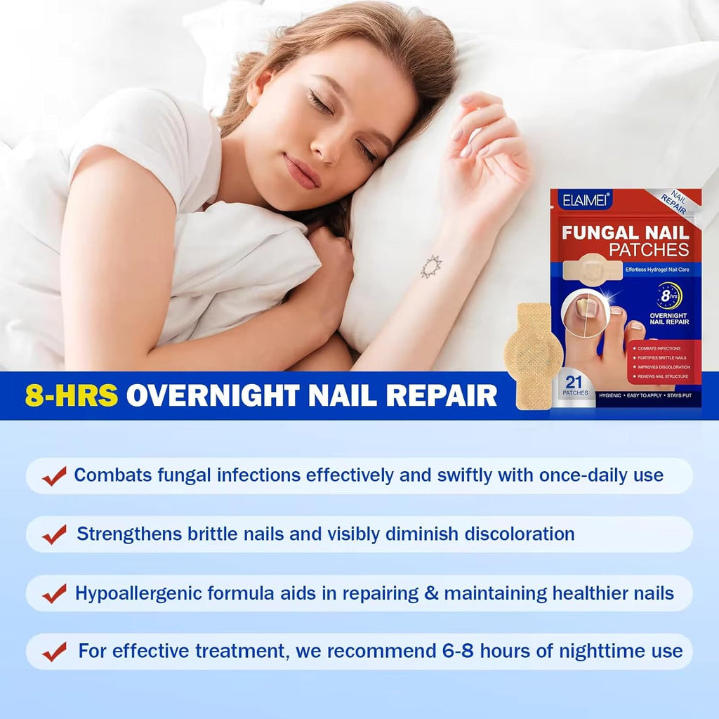 Nighttime Renewal Fungal Nail Treatment Patches