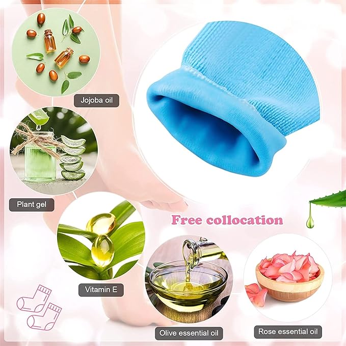 Foot moisturizing socks