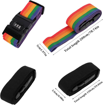 Adjustable Luggage Strap with Buckle