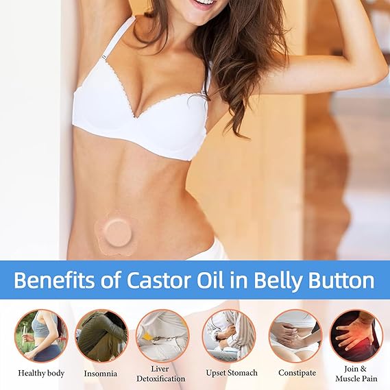 Self-Adhesive Castor Oil Wrap Patches