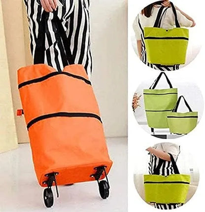 Foldable Rolling Shopping Bag