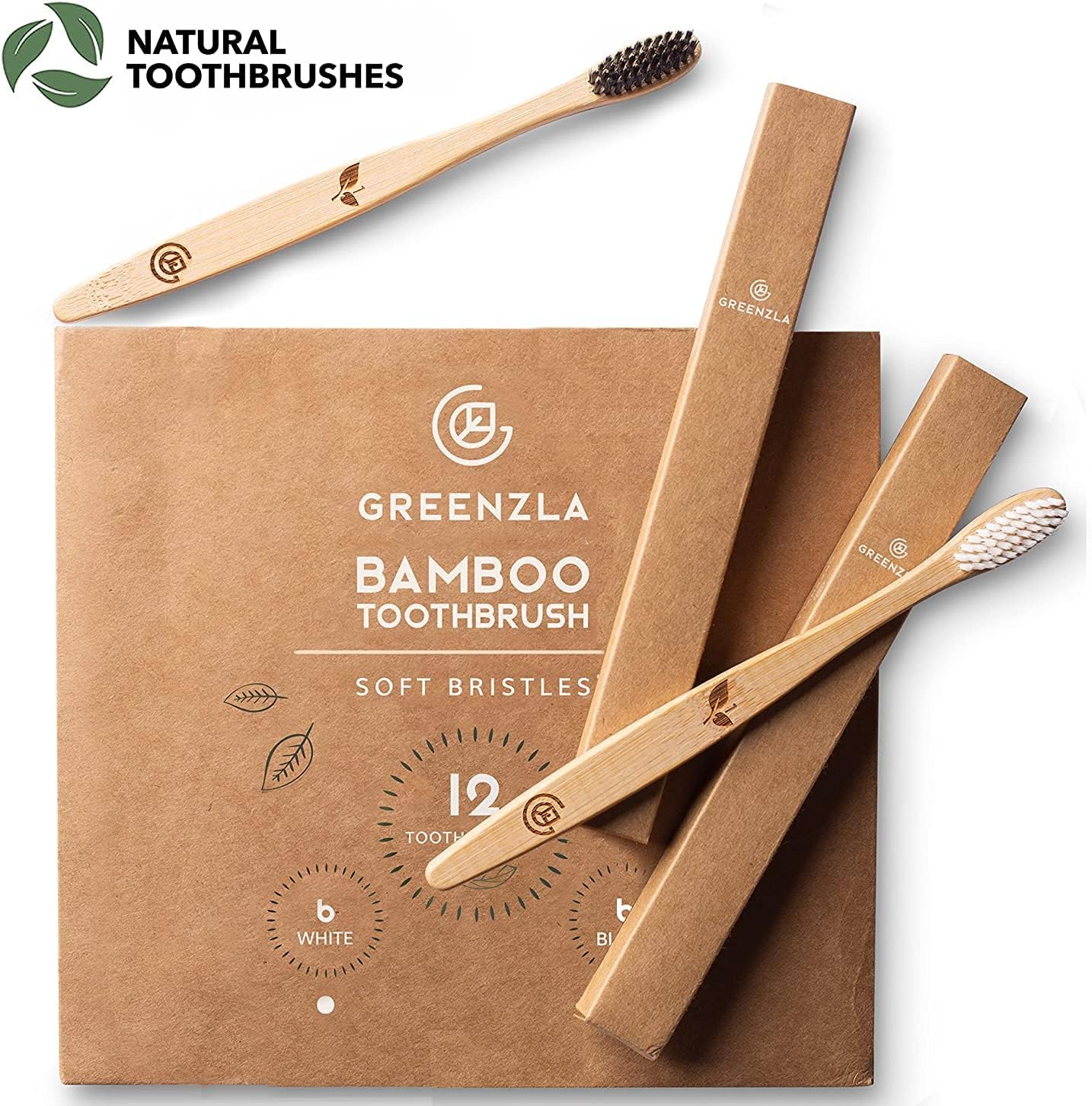 Bamboo Toothbrush For Sensitive Teeth | Extra Soft bristles