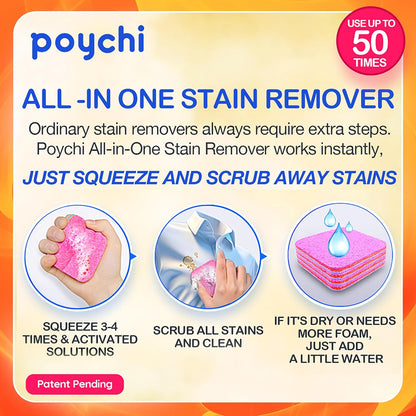 REUSABLE MAGICAL FIBER STAIN REMOVER SPONGES