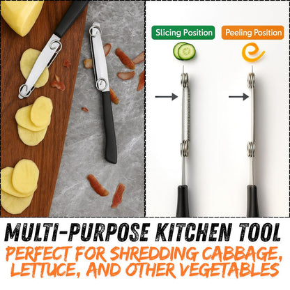 Stainless Steel Fruit Peeler Cutter Slicer
