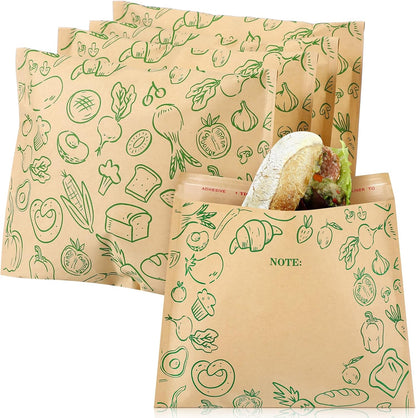 Sealable Lunch Storage Bags