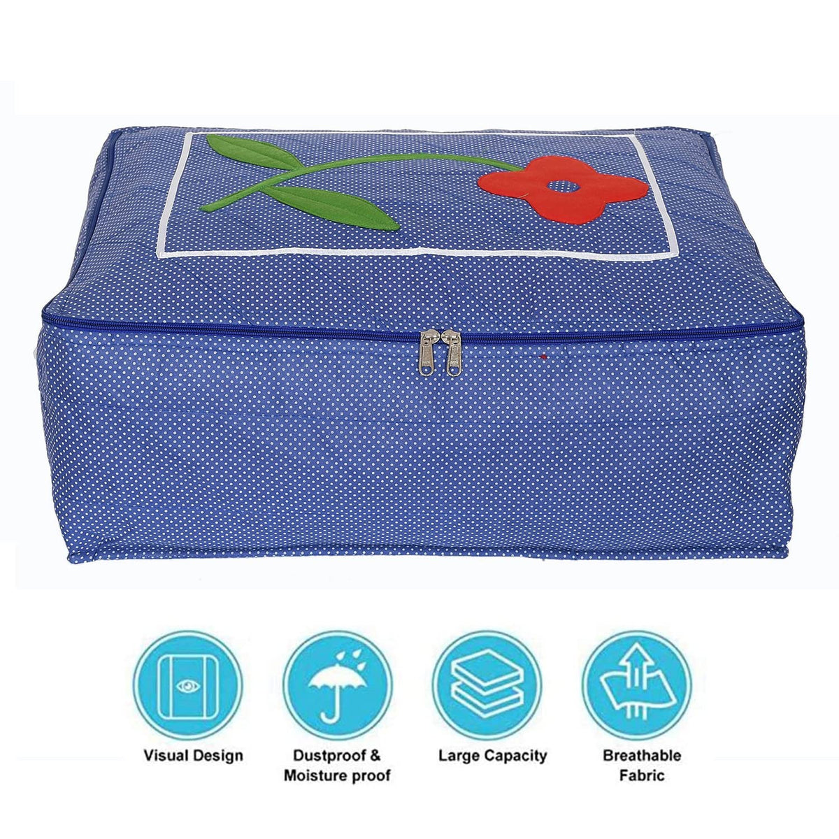 12 Flap Foldable Saree Cover for Clothes