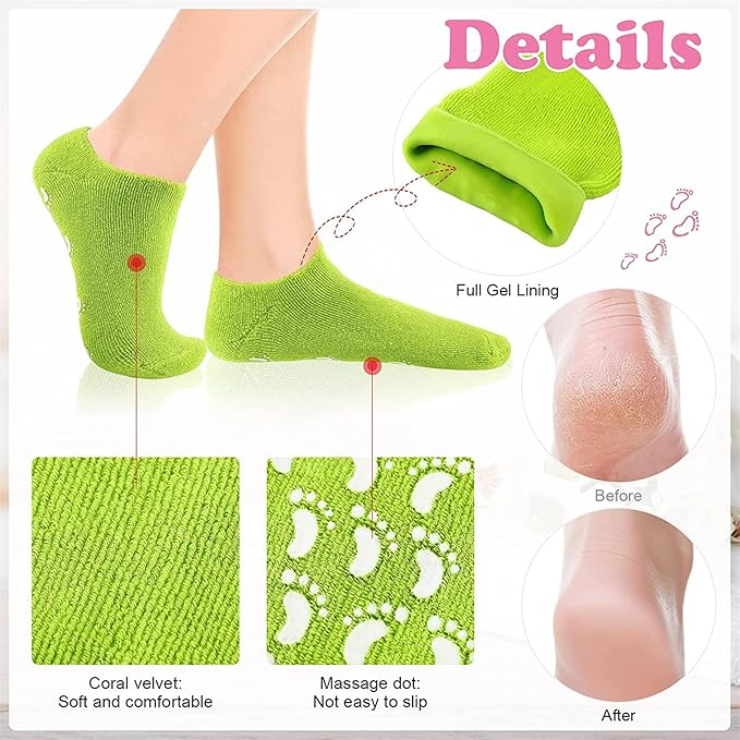 Foot moisturizing socks