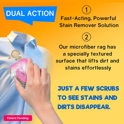 REUSABLE MAGICAL FIBER STAIN REMOVER SPONGES