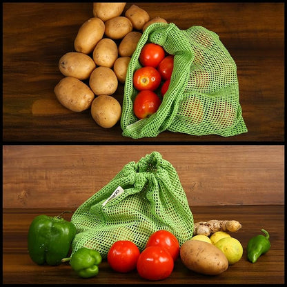 Cotton Reuseable Vegetables Bags