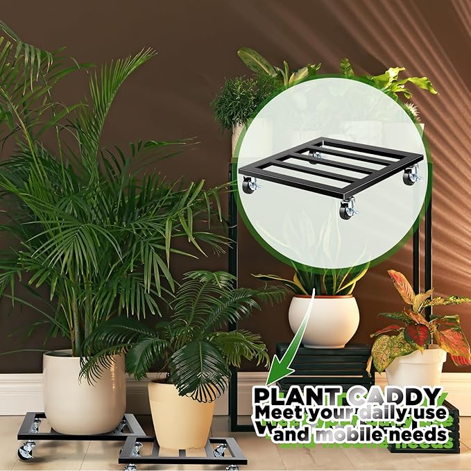 Moveable Wheel Plant Stand