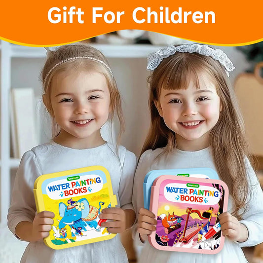 Reusable Water Painting Books for Kids