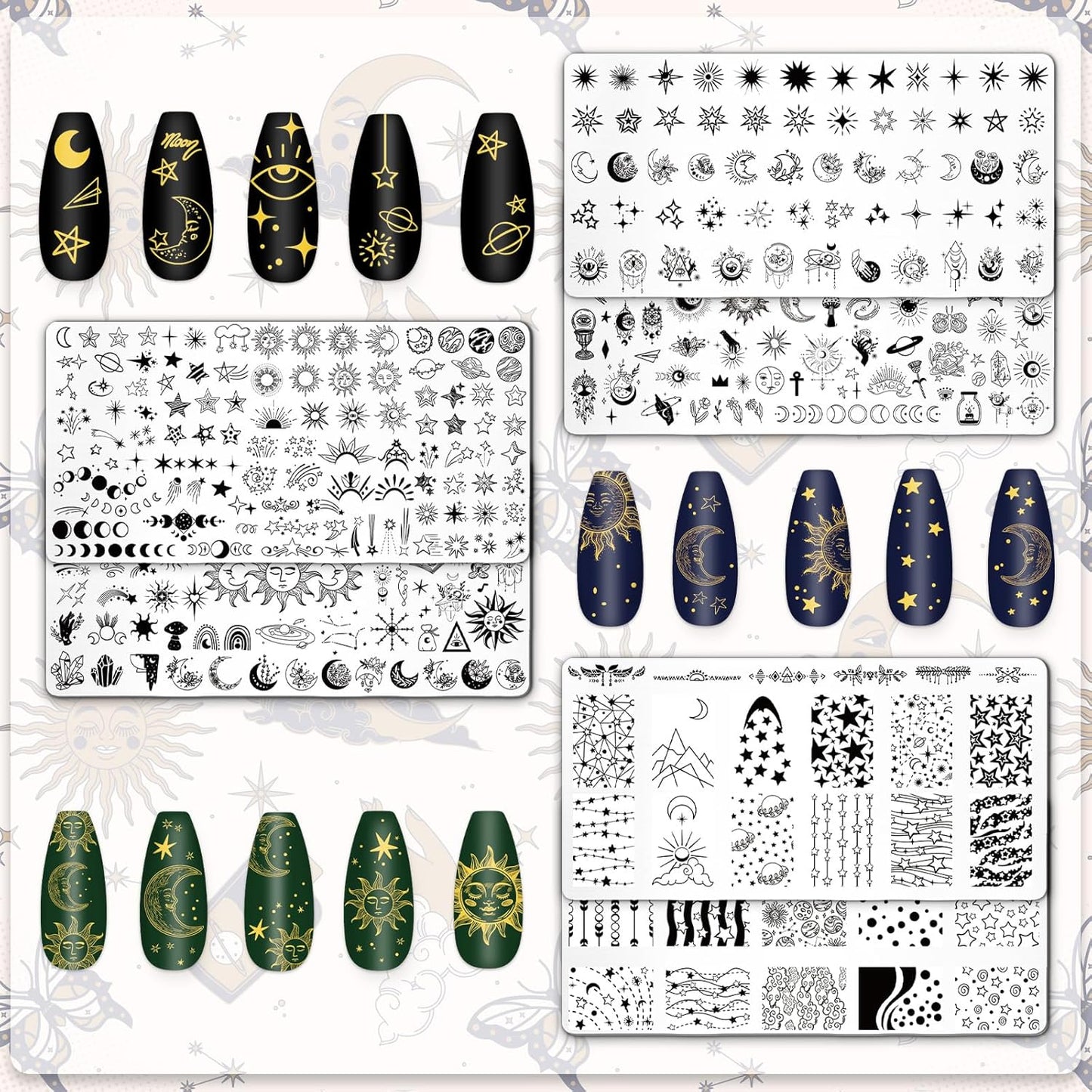 Reuseable Magic Nail Art Stamper