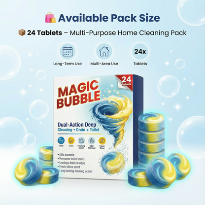 Magic Bubble Cleaning Tablets🔥