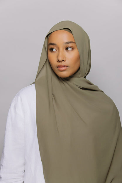 Magnetic Instant Hijab by UJ - 72 x 21 (Inches)