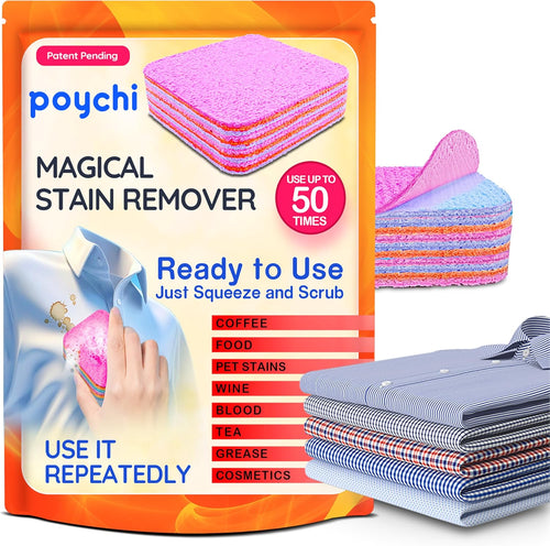 REUSABLE MAGICAL FIBER STAIN REMOVER SPONGES
