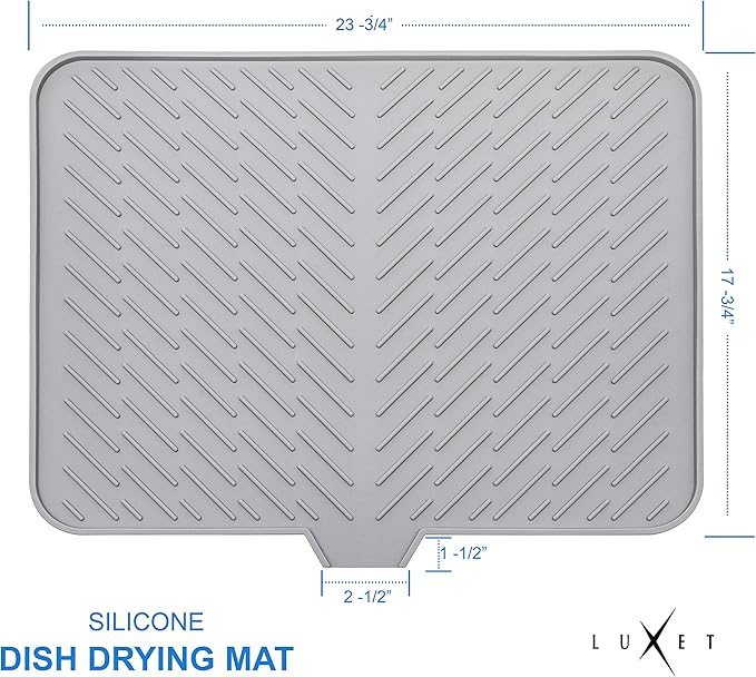 Luxet Silicone Dish Drying Mat