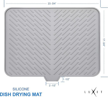 Luxet Silicone Dish Drying Mat